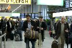 Schiphol 2 november 2005
Leco v Zadelhoff en Winston Gerschtanowitz op schiphol. Ze gingen naar Louis Vuitton in Parijs