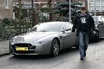 Amsterdam 26 november 2005
Winston Gerschtanowitz in zijn nieuwe Aston Martin Vantage.