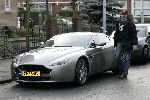 Amsterdam 26 november 2005
Winston Gerschtanowitz in zijn nieuwe Aston Martin Vantage.