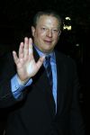 Amsterdam 6 oktober 2006
Premiere an inconvenient Truth in Tuschinski.
Al Gore verlaat de bioscoop via de achteruitgang