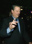 Amsterdam 6 oktober 2006
Premiere an inconvenient Truth in Tuschinski.
Al Gore verlaat de bioscoop via de achteruitgang
