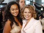 Rotterdam 7 oktober 2006
Premiere Cats in nieuwe Luxor.
Antje Monteiro met dochter
