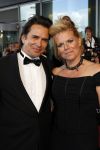 Rotterdam 7 oktober 2006
Premiere Cats in nieuwe Luxor.
Corine Boon met man