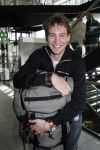 Schiphol 5 oktober 2006
Cast Onderweg naar morgen ONM vertrekken naar Turkije vanwege 25ooe aflevering.
Erik Bouwman Frits Jansma en Gurkan Kucuksenturk