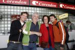 Schiphol 5 oktober 2006
Cast Onderweg naar morgen ONM vertrekken naar Turkije vanwege 25ooe aflevering.
 Erik Bouwman Frits Jansma en Gurkan Kucuksenturk