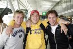 Schiphol 5 oktober 2006
Cast Onderweg naar morgen ONM vertrekken naar Turkije vanweg 25ooe aflevering.
Erik Bouwman Sander Foppele en ...
Peter Smulders bv