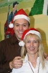 Lage Zwaluwe, 8 Oktober 2006
Frans Bauer en Mariska Bauer met kerstmuts
