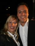 Breda, 17 Oktober 2006
Perspresentatie, persconferentie en tonen van nieuwe DVD beelden en CD in het Chasse theater
Frans Bauer hier samen met Mariska Bauer