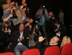 Breda, 17 Oktober 2006
Perspresentatie, persconferentie en tonen van nieuwe DVD beelden en CD in het Chasse theater
Frans Bauer hier samen met Mariska Bauer