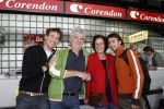 Schiphol 5 oktober 2006
Cast Onderweg naar morgen ONM vertrekken naar Turkije vanwege 25ooe aflevering.
 Erik Bouwman Frits Jansma en Gurkan Kucuksenturk