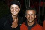 Amsterdam 30 september 2006
feestje A1 grand prix in club Onassis.
 Jan Lammers en zijn vriendin