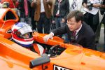 Zandvoort 1 oktober 2006
A1 Grand prix.
Jeroen Bleekemolen en Jan peter Balkenende