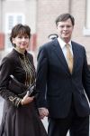 Apeldoorn 8 oktober 2006
Doop Prinses Leonore in het Loo in Apeldoorn.
Jan peter Balkenende met vrouw