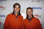 Amsterdam 30 september 2006
feestje A1 grand prix in club Onassis.
 Jan Lammers en Jeroen Bleekemolen