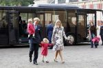 Apeldoorn 8 oktober 2006
Doop Prinses Leonore in het Loo in Apeldoorn.
Prinses Maxima met Prins Willem Alexander Prinses Alexia en Prinses Amalia