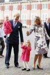 Apeldoorn 8 oktober 2006
Doop Prinses Leonore in het Loo in Apeldoorn.
Prinses Maxima met Prins Willem Alexander Prinses Alexia en Prinses Amalia