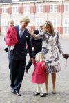 Apeldoorn 8 oktober 2006
Doop Prinses Leonore in het Loo in Apeldoorn.
Prinses Maxima met Prins Willem Alexander Prinses Alexia en Prinses Amalia