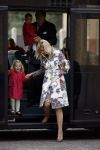 Apeldoorn 8 oktober 2006
Doop Prinses Leonore in het Loo in Apeldoorn.
Prinses Maxima met Prins Willem Alexander Prinses Alexia en Prinses Amalia