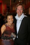 Hoorn 11 oktober 2006
Premiere wat zien ik in schouwburg Hoorn.
 Mylene de la Haye met vriend