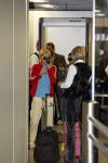 Schiphol 28 september 2006
Paris Hilton met zonnebril op schiphol