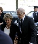 Rotterdam 16 september 2006
Herdenkingsdienst voor hr v Vollenhoven in Hulskamp gebouw.
Prinses Margriet en pieter v Vollenhoven