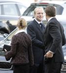 Rotterdam 16 september 2006
Herdenkingsdienst voor hr v Vollenhoven in Hulskamp gebouw.
Prinses Margarita en Prins Carlos en Prins Constantijn