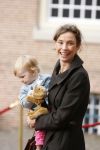 Apeldoorn 8 oktober 2006
Doop Prinses Leonore in het Loo in Apeldoorn.
Prinses Marilenen Prins Maurits met hun kinderen Prinses Anna Prins Lucas en Prinses Felicia met hun aupair  
Peter Smulders bv
