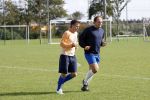 Beverwijk 5 oktober 2006
Rafael v d Vaart aan het revalideren na zijn heup blessure met Ton Pronk.