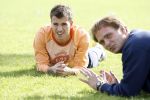 Beverwijk 5 oktober 2006
Rafael v d Vaart aan het revalideren na zijn heup blessure met Ton Pronk.
