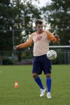 Beverwijk 5 oktober 2006
Rafael v d Vaart aan het revalideren na zijn heup blessure met Ton Pronk.