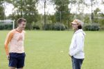 Beverwijk 5 oktober 2006
Rafael v d Vaart aan het revalideren na zijn heup blessure met Ton Pronk.Uli de physioterapeut van HSV