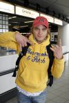 Schiphol 5 oktober 2006
Cast Onderweg naar morgen ONM vertrekken naar Turkije vanweg 25ooe aflevering.
Sander Foppele