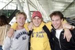 Schiphol 5 oktober 2006
Cast Onderweg naar morgen ONM vertrekken naar Turkije vanweg 25ooe aflevering.
Erik Bouwman Sander Foppele en ...
