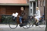 Amsterdam 26 september 2006
Tooske Breugem en Bastiaan ragas op de fiets