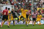 Eindhoven, 20 Oktober 2006 
Kompetitiewedstrijd PSV-Roda JC Seizoen 2006/2007
Eindstand 4-1
Phillip Cocu probeert doelman Vladan Kujovic te verslaan
