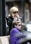 Amsterdam 13 oktober 2009
Connie Breukhoven bellend op straat.
Peter Smulders bv