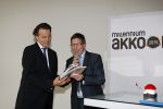 Den Haag 26 september 2009
Ontwikkelingssamenwerking.nu in de fokker hallen in Den Haag o.l.v Bert Koenders. Dick Molman van sanoma uitgevers
Peter Smulders bv