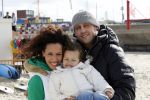 Scheveningen 4 oktober 2009
Bridget Maasland organiseert dogwalk op het strand van Scheveningen.
Ruim 300 honden liepen mee met hun baasjes. Glennis Grace met vriend Moos en zoon Anthony
Peter Smulders bv