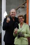 Amsterdam 23 september 2009
Joop en Janine v d Ende leggen de eerste steen van het nieuwe de la Mar theater.
Peter Smulders bv