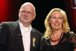 Gorinchem 21 september 2009
Ruud de Graaf 30 jaar in het vak en krijgt een koninklijk lintje. Ruud met zijn vrouw
Peter Smulders bv