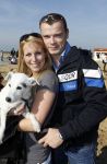 Scheveningen 3 oktober 2010
Dogwalk georganiseerd door de stichting van Bridget Maasland . Alexandra Alphenaar met vriend en hond
Peter Smulders bv