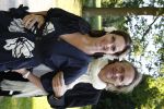 Breukelen 16 juni 2010
Haringparty op Neyenrode.
Annemarie v Gaal met partner