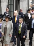 Den Haag 21 september 2010
Prinsjesdag 2010 op het binnenhof en bij paleis Noordeinde. Geert Wilders met zijn vrouw
Peter Smulders bv