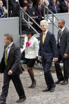 Den Haag 21 september 2010
Prinsjesdag 2010 op het binnenhof en bij paleis Noordeinde. Geert Wilders met zijn vrouw
Peter Smulders bv