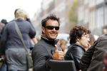 Amsterdam 2 november 2010
Gerard Joling en Wino Omtzigt op terras op de pc hooftstraat.
Peter Smulders bv