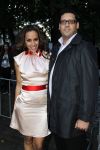 Amsterdam 29 september 2010
Pink Ribbon gala in de westerkerk. Glennis Grace met vriend Moos
Peter Smulders bv