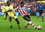Eindhoven, 24 Oktober 2010
Kompetitiewedstrijd PSV-Feyenoord, eindstand 10-0 Seizoen 2010/2011
De grootste nederlaag van Feyenoord ooit in het betaalde voetbal
Evenaring van de grootste overwinning PSV in het betaald Voetbal
Jeremain Lens
Foto Junior Smulders