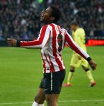 Eindhoven, 24 Oktober 2010
Kompetitiewedstrijd PSV-Feyenoord, eindstand 10-0 Seizoen 2010/2011
De grootste nederlaag van Feyenoord ooit in het betaalde voetbal
Evenaring van de grootste overwinning PSV in het betaald Voetbal
Jeremain Lens
Foto Junior Smulders