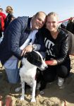 Scheveningen 3 oktober 2010
Dogwalk georganiseerd door de stichting van Bridget Maasland . Menno Kohler met vriendin en hond
Peter Smulders bv