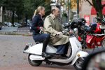 Amsterdam 25 september 2010
Monique Collignon met haar man Henny op de electrische scooter.
Peter Smulders bv